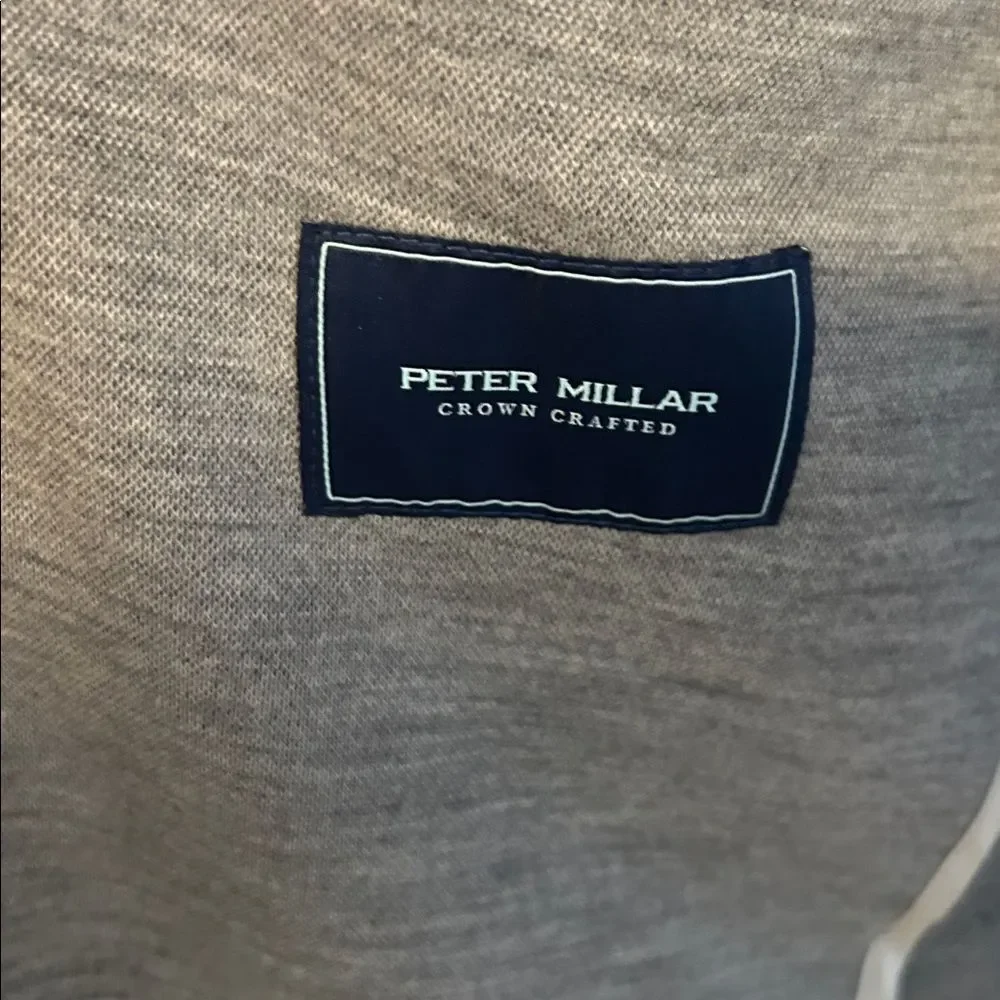 Peter Millar Crown Crafted Holden Gale Gray Jersey Soft Men’s Jacket. Size 44R